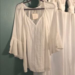 Beautiful white cotton top